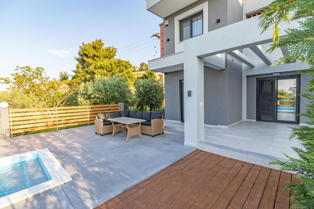 Assos Luxury Villas Pefkochori Ngoại thất bức ảnh